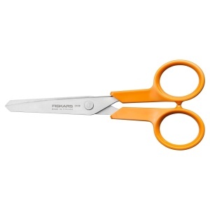 Foarfeca Hobby Fiskars Classic, 13 cm, pentru dreptaci si stangaci, culoare portocalie