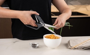 Foarfeca multifunctionala Zyliss, 24 cm, lame din inox, maner ergonomic din material sustenabil - Img 2
