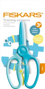 Foarfeca pentru copii Fiskars 1064068, 13 cm, Culoare Blaugrun, Usor si Sigur - Img 8