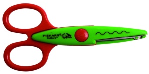 Foarfeca pentru copii Fiskars Kidzors Sumpftiere, 3 bucati, 13 cm, verdeturcoazgalben - Img 8