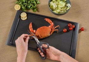Foarfeca pentru fructe de mare Zyliss cu cracker integrat din otel inoxidabil - Img 10