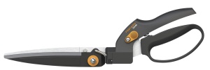 Foarfeca pentru margini gazon Fiskars SmartFit GS40 unghi reglabil 180deg 355 cm negruportocaliu