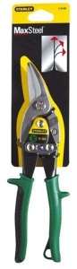 Foarfeca pentru tabla Stanley Maxsteel, 250 mm, maner din bi-material, verde - Img 5