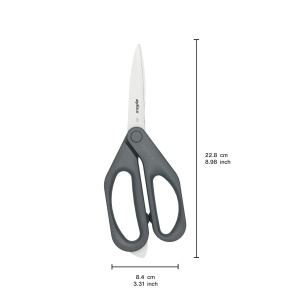 Foarfeca Zyliss 23 cm cu cutter integrat, inox, ergonomic - Img 8