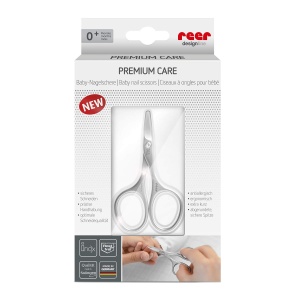 Foarfece de unghii pentru bebelusi reer Premium Care, pentru ingrijirea sigura a unghiilor pentru bebelusi, fara rugina, lungime de 85 mm - Img 6