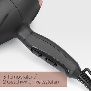 Fohn BaByliss Smooth Pro 2100 W cu Diffuzor, Ioni, Negru - Img 3
