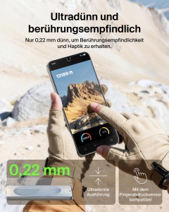 Folie de protectie Belkin EcoGuard pentru Samsung Galaxy S26, anti-amprente, ultra subtire - Img 11