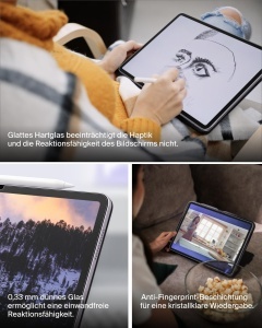 Folie de protectie sticla securizata Belkin ScreenForce iPad Air 13 - Img 5
