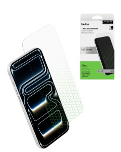 Folie protectie ecran Belkin Titan SmartShield pentru iPhone 18 Pro17 Pro