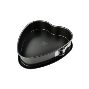 Forma de copt Dr Oetker Herz-Springform 25 cm antiaderenta negru inima