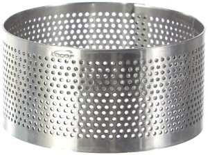 Forma de prajitura perforata LACOR 68547 otel inoxidabil gri 7 x 7 x 4 cm