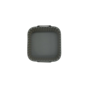 Forma din silicon Fackelmann 42689, 17 x 17 x 6,5 cm, rezistenta la 230C, gri