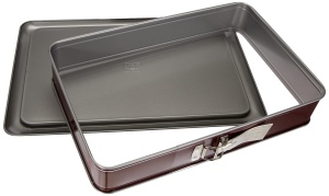 Forma dreptunghiulara Dr Oetker 38x25 cm antiaderenta bicolor otel inoxidabil - Img 4