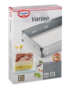 Forma pentru copt Dr Oetker Varino ajustabila otel inoxidabil - Img 3