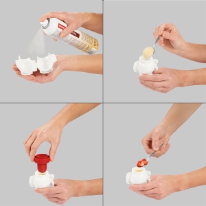 Forma pentru gnocchi Tescoma PRESTO, din plastic reciclat, 420590 - Img 5