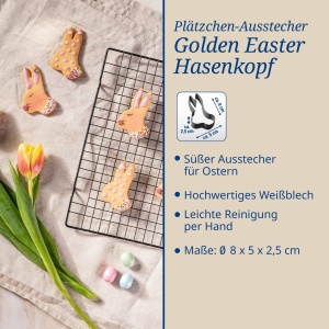 Forma pentru prajituri Dr Oetker Hasenkopf Material rezistent Dimensiuni compacte - Img 4