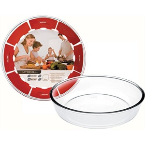 Forma pentru prajituri IBILI Kristall 480226 26x6 cm Sticla Transparenta - Img 2
