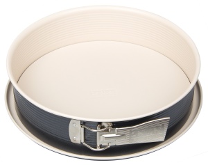 Forma rotunda Zenker Springform 26 cm Creme Noir Antiaderenta cu protectie impotriva scurgerii