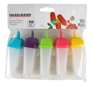 Forme de inghetata FACKELMANN 5 piese, din plastic, usor de utilizat, fabricate in Germania - Img 6