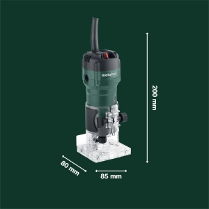 Freza de margini Metabo FM 500-6, 500 W, pentru lemn, cu 6 mm - Img 4