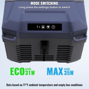 Frigider auto portabil VEVOR NL9, 9L, 1224V, temperatura reglabila -2020C - Img 5