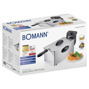 Friteuza Bomann FR 2264 CB, 3L Capacitate, 2000W, Inox - Img 8