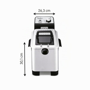 Friteuza clasica Moulinex Easy Pro 3 l, 2300 W, argintie - Img 7