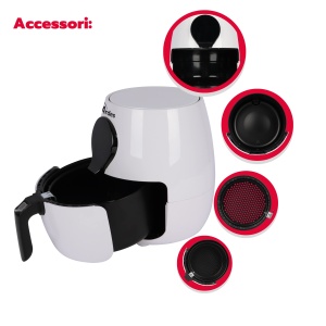 Friteuza cu aer cald Ardes ARAMFRY34, capacitate 5 litri, touchscreen, timer 60 min - Img 5