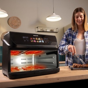 Friteuza cu aer cald Cecotec CecofryGrill Duoheat 10000, 10L, 2800W - Img 3