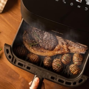 Friteuza cu aer cald Cecotec CecofryGrill Smokin 4500, 4,5L, 1900W - Img 10