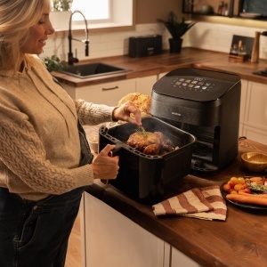Friteuza cu aer cald Cecotec CecofryGrill Smokin 8500 Plus, 8.5L, 2200W - Img 9