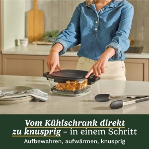 Friteuza cu aer cald Cuisinart 3,8L, cu control tactil si recipient din sticla - Img 7