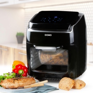 Friteuza cu aer cald DOMO DO534FR, 10 L, 1800 W, Negru - Img 9