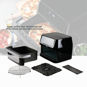 Friteuza cu aer cald DOMO DO544FR, 10 L, 1800 W, Family Edition - Img 4