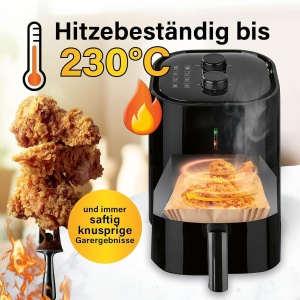 Friteuza cu aer cald GOURMETmaxx 2-5 litri, 50 bucati, antiaderente - Img 3