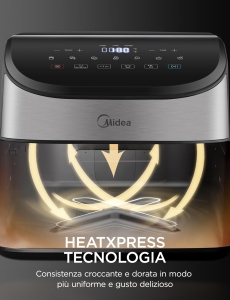 Friteuza cu aer cald Midea, 4,5 l, 1500 W, tehnologie Widemax - Img 6