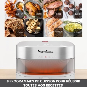 Friteuza cu aer cald Moulinex Easy Fry Infrared, 7 l, 240C, digitala - Img 8