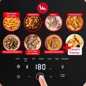 Friteuza cu aer cald Moulinex Easy Fry Infrared 7L, capacitate mare, tehnologie infrarosu - Img 6