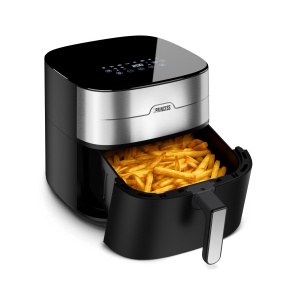 Friteuza cu aer cald Princess, doua elemente de incalzire, fara BPA si PFAS, 8 l, programe presetate, temperatura si temporizator reglabile, 2000 W, 182280 - Img 2