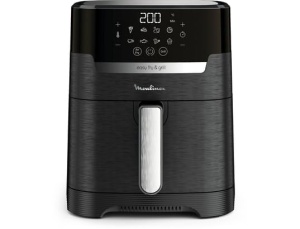 Friteuza cu aer cald si grill Moulinex Easy Fry Grill EZ505810, 4.2 L, 8 programe, Negru - Img 2