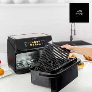 Friteuza cu aer cald Taurus Air Fry Grill 10L, 2800W, 10 programe - Img 8