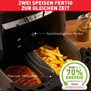 Friteuza cu aer cald Tefal Easy Fry Grill XXL EY8018, 6.5L, 8 programe - Img 4