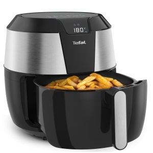 Friteuza cu aer cald Tefal Easy Fry XXL EY701D 1850W 16 kg Touchscreen NegruInox