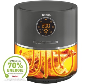 Friteuza cu aer cald Tefal Ultra Fry EY111B 42L 8 programe gri - Img 8