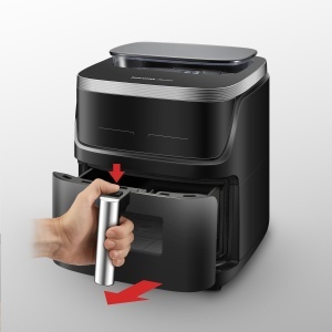 Friteuza cu aer cald Tescoma Dampf-Heiluftfritteuse President 1700W - Img 12