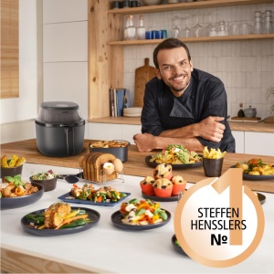 Friteuza cu aer Philips Airfryer Seria 3000 NA32000 42L RapidAir Plus 16 functii - Img 3