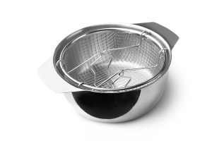 Friteuza cu ulei IBILI, 20 cm, inox, capacitate 2 litri