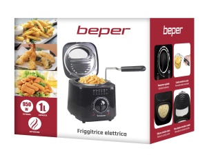 Friteuza electrica Beper P101FRI100, 1 l, 950 W, negru - Img 8