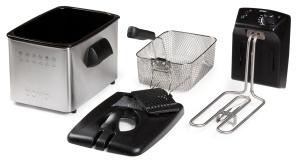Friteuza electrica DOMO DO465FR, 4L, 3000W, inox, cu fereastra de vizionare - Img 5