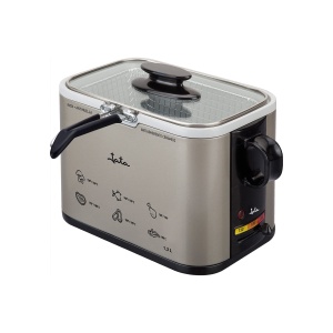 Friteuza Jata FR326E, 1000W, 1.5L, NegruSilver - Img 2
